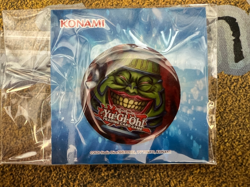 YuGiOh NYCC 2024 Exclusive Pins - Pot of Greed & Blue-Eyes Toon Dragon SEALED - Image 2