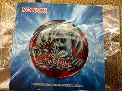 YuGiOh NYCC 2024 Exclusive Pins - Pot of Greed & Blue-Eyes Toon Dragon SEALED - Image 3