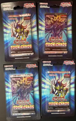 YUGIOH 4 TOON CHAOS 1st EDITION BOOSTER PACK SEALED RARE BLACK LUSTER SOLDIER D - Image 1