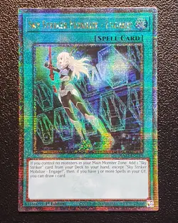 Yugioh RA03-EN269 Sky Striker Mobilize - Engage! QCSR 1st Edition MINT 10 - Image 1