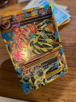 NM! Primal Groudon EX (97/98) XY Ancient Origins Full Art Pokemon Card! - Image 3