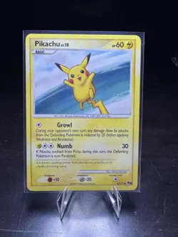 POKEMON PIKACHU - PROMO CARD - POP SERIES 9 - 15/17 - TCG 2009 - Image 1