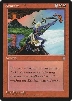 Anarchy Ice Age PLD Red Uncommon MAGIC THE GATHERING MTG CARD ABUGames - Image 1