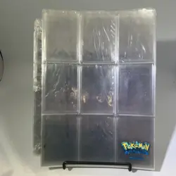 Vintage Pokemon Toysite Trading Card Binder Pages (2000) Lot Of 18 #ML - Image 1