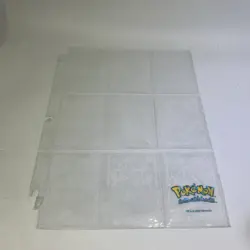 Vintage Pokemon Toysite Trading Card Binder Pages (2000) Lot Of 18 #ML - Image 4