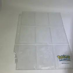 Vintage Pokemon Toysite Trading Card Binder Pages (2000) Lot Of 18 #ML - Image 5