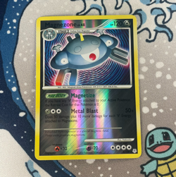 Magnezone 8/130 Reverse Holo Rare Diamond & Pearl Base Set Pokemon Card LP - Image 1