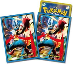 Pokemon Card Game Deck Shield Mega Lucario 64 Sleeves Japan New with Tracking - Image 1