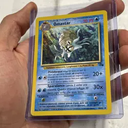 Pokemon Omastar Amonistar #40/62 French Fossil 2000 Uncommon NM/MT Vintage Card - Image 2