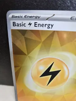 2025 Pokemon Lightning Energy 012 Prismatic Evolutions Cracked Ice Holo Card NM+ - Image 5