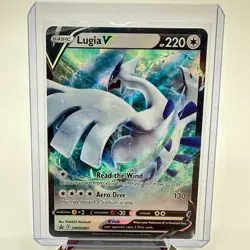 Pokemon Card TCG - Lugia V SWSH301 Black Star Promo Sword & Shield Near Mint - Image 1