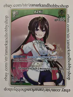 AZKi Foil - hBP01-046 S NM - Hololive TCG Trading Card Game Vtuber - Image 1