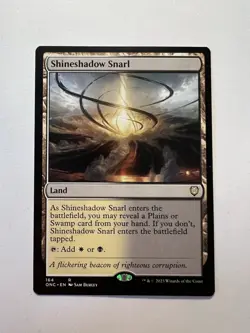 Shineshadow Snarl - MTG Phyrexia: All Will Be One: Commander - NM - Image 1
