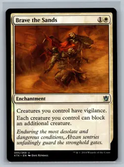 Magic The Gathering Khans of Tarkir Brave the Sands #005/269 MTG TCG CCG - Image 1