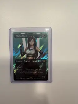 Tifa Lockhart (Borderless) (Surge Foil) Final Fantasy MTG Foil - Image 2