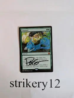 Channel - Iconic Masters - Signed by Artist Rebecca Guay - MTG - Image 1
