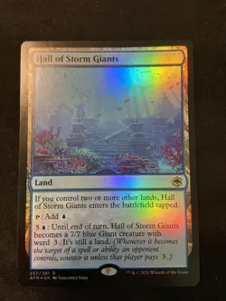 MTG Hall of Storm Giants (257/471) Adventures in the Forgotten Realms NM - Image 1