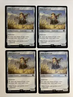 4x Mtg Lord Of The Rings Shire Scarecrow NM Magic The Gathering - Image 1