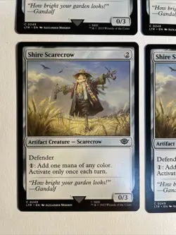 4x Mtg Lord Of The Rings Shire Scarecrow NM Magic The Gathering - Image 2