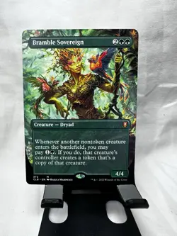 MTG Borderless CMR: Battle for Baldur's Gate CLB Bramble Sovereign MINT - Image 1