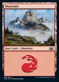 Mountain (93) - Near Mint MTG Unsanctioned - Image 1
