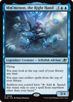 x1 Mm'menon, the Right Hand EOE Edge of Eternities MTG 68 M/NM 1x - Image 1