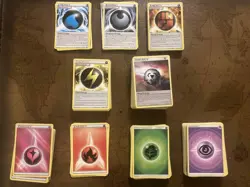Pokemon cards energy type 250 count lot - Image 1