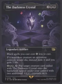 MTG Universes Beyond: Final Fantasy The Darkness Crystal (Borderless) #335 Rare - Image 1