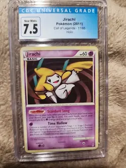 Pokemon PSA 7.5 NM-MT Jirachi 11/95 Call of Legends Holofoil Rare 2011 Holo - Image 2