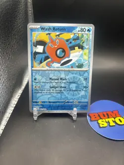 POKEMON Destined Rivals - Wash Rotom 061/182 Reverse Holo - Image 1