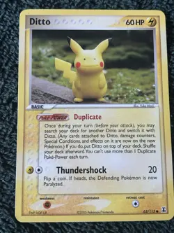 Ditto - 63/113 [EX Delta Species] Pokemon TCG - Pikachu - LP - Image 1