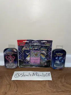 Pokemon Paldean Fates Mini Tins Bundle - Image 1