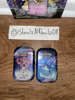 Pokemon Paldean Fates Mini Tins Bundle - Image 2