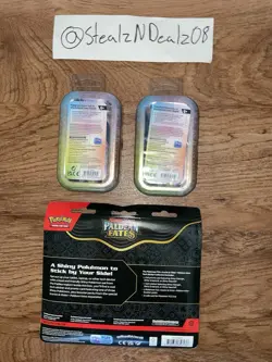 Pokemon Paldean Fates Mini Tins Bundle - Image 3