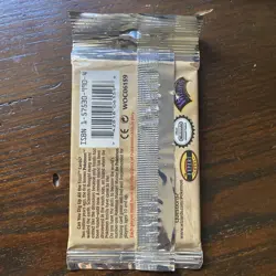 Vintage Pokemon Fossil Booster Pack Lapras Sealed Heavy 21.25 g Long Crimp - Image 3