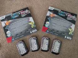 Pokemon TCG Black Bolt And White Flare Lot 2x Poster Collection And 4x Mini Tins - Image 2