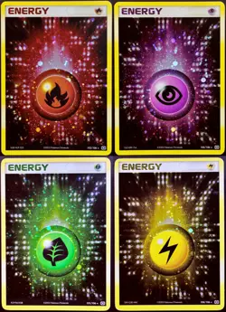 Lotto Carte Pokemon • 4 Energie Holo • Ex Smeraldo ENG - Image 1