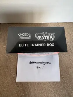 Pokemon Hidden Fates Elite Trainer Box ETB- BRAND NEW Sealed Pokemon TCG! - Image 2