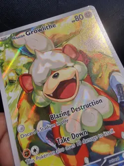 Hisuian Growlithe 181/167 - Full Art Pokemon - Twilight Masquerade - Image 1