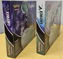 Pokemon TCG Ice & Shadow Rider Calyrex V Box Factory Sealed (Set of 2) 820650809002 - Image 2