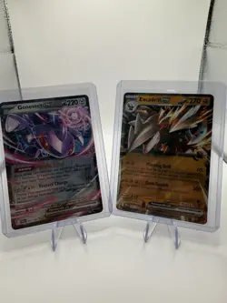 Pokemon TCG Black Bolt : Excadrill Ex & Genesect Ex Double Holo Rare (Lot Of 2) - Image 1