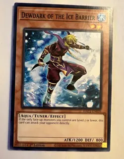 Dewdark of the Ice Barrier - HAC1-EN039 Yugioh Hidden Arsenal - 1st Edition NM - Image 1