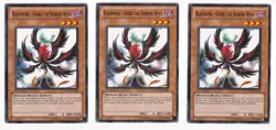 3x Blackwing - Ghibli the Searing Wind DP11-EN008 Yugioh Yu Gi Oh! 3 x3 1st - Image 1