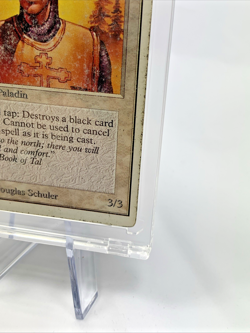UNLIMITED - Northern Paladin - Played MTG Magic the Gathering Card in Holder - Image 4