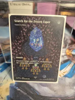 NM Search for the Frozen Esper Nature's Claim (Showcase) Final Fantasy MTG Card - Image 2