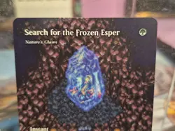 NM Search for the Frozen Esper Nature's Claim (Showcase) Final Fantasy MTG Card - Image 3