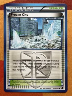 Pokemon Card - Frozen City - Stadium - UC (100/116) Plasma Freeze NM - Image 1