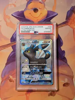 PSA 10 Umbreon GX Shiny Full Art SSR 229/150 SM8b Ultra Shiny GX Japanese Card - Image 1