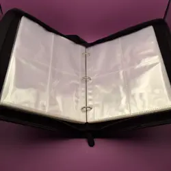 Pokemon TCG Card Binder With 50 2x2 Pages Gengar Purple - Image 2