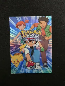 CHECKLIST - TOPPS MOVIE ANIMATION - FOIL - POKEMON CARD - Image 1